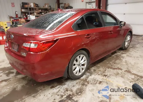 2016 Subaru Legacy 2.5I Premium from USA, damaged, VIN 4S3BNAD66G3007767